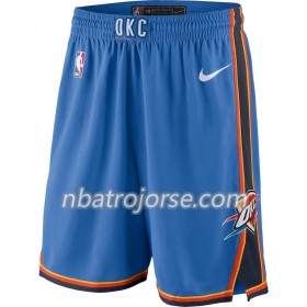 Oklahoma City Thunder Män Shorts Blå 2018-19 Nike Swingman